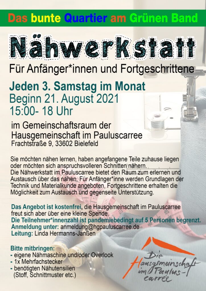 Flyer Nähwerkstatt